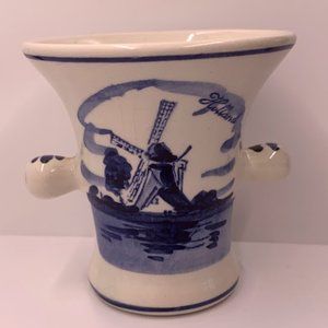 Vintage Delft Blauw Candle Holder